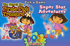 Dora the Explorer Double Pack Title Screen